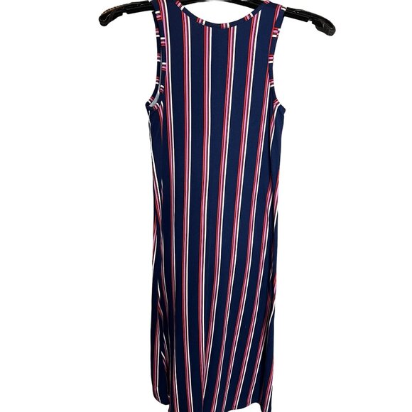 lilt stripe mini dress size 10 USA summer Pin Stripe comfortable mini - Picture 4 of 9